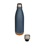 Double-wall stainless steel bottle, cork base, 500ml second view
