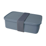 Recycled plastic lunch boxes for businesses 800 ml grey colour