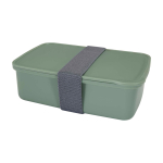 Recycled plastic lunch boxes for businesses 800 ml pastel green colour