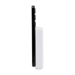 Magnetic wireless power bank, recycled plastic, 10,000 mAh white colour
