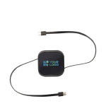 Retractable 5-in-1 fast-charge and data cable, 100W