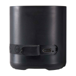 Wireless speaker, recycled plastic, built-in microphone, 3W black colour