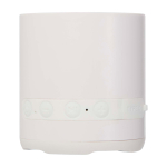Wireless speaker, recycled plastic, built-in microphone, 3W white colour