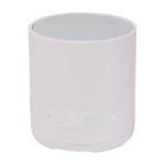 Wireless speaker, recycled plastic, built-in microphone, 3W white colour