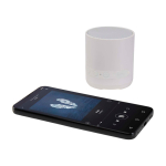 Wireless speaker, recycled plastic, built-in microphone, 3W white colour