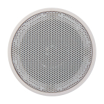 Wireless speaker, recycled plastic, built-in microphone, 3W white colour