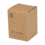 Wireless speaker, recycled plastic, built-in microphone, 3W white colour