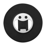 Magnetic 2-in-1 phone stand, built-in bottle opener black colour