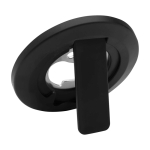 Magnetic 2-in-1 phone stand, built-in bottle opener black colour