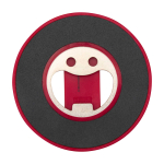 Magnetic 2-in-1 phone stand, built-in bottle opener red colour