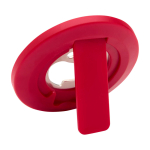 Magnetic 2-in-1 phone stand, built-in bottle opener red colour