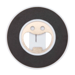 Magnetic 2-in-1 phone stand, built-in bottle opener white colour