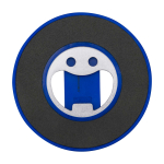 Magnetic 2-in-1 phone stand, built-in bottle opener royal blue colour