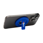 Magnetic 2-in-1 phone stand, built-in bottle opener royal blue colour