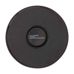 Magnetic phone stand, ring-style support black colour