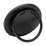 Magnetic phone stand, ring-style support black colour