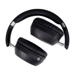 Headphones, active noise cancellation, immersive sound black colour
