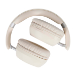 Headphones, active noise cancellation, immersive sound white colour