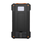 Solar power bank, ultra-durable exterior black colour