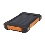 Solar power bank, ultra-durable exterior black colour