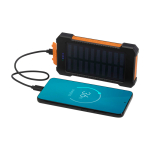 Solar power bank, ultra-durable exterior black colour