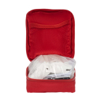 First aid kit, 59 items, 5-year shelf life red colour