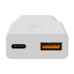 Xtorm Go2 SlimLine charger, ultra-slim, travel-ready, 25W white colour