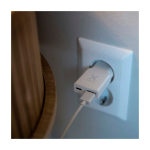 Xtorm Go2 SlimLine charger, ultra-slim, travel-ready, 25W white colour