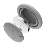 Water-resistant smart luggage tag, Xtorm XTAG2GA white colour close-up view 1