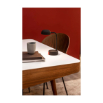 Rechargeable table lamp, dimmable, Kooduu Fokus antracite colour