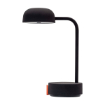 Rechargeable table lamp, dimmable, Kooduu Fokus antracite colour
