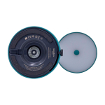 Rechargeable table lamp, dimmable, Kooduu Fokus mint green colour