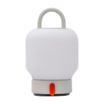 Portable lantern-style lamp, soft lighting, Kooduu Loome white colour