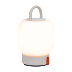 Portable lantern-style lamp, soft lighting, Kooduu Loome white colour