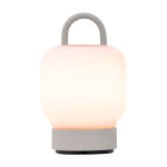 Portable lantern-style lamp, soft lighting, Kooduu Loome white colour