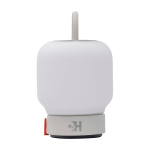 Portable lantern-style lamp, soft lighting, Kooduu Loome white colour