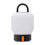 Portable lantern-style lamp, soft lighting, Kooduu Loome antracite colour