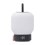 Portable lantern-style lamp, soft lighting, Kooduu Loome antracite colour