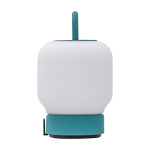 Portable lantern-style lamp, soft lighting, Kooduu Loome mint green colour