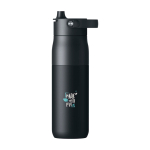 Smart water bottle, filter, tracking app, 680ml, LARQ PureVis™ 2.0 black colour