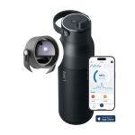 Smart water bottle, filter, tracking app, 680ml, LARQ PureVis™ 2.0 black colour