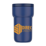 Leakproof thermal travel mug, 275ml, Mepal Ellipse navy-blue colour