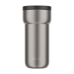Thermal travel mug, stainless steel, 375ml, Mepal Ellipse black colour