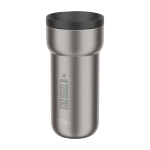 Thermal travel mug, stainless steel, 375ml, Mepal Ellipse black colour