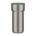 Thermal travel mug, stainless steel, 375ml, Mepal Ellipse green colour