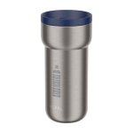 Thermal travel mug, stainless steel, 375ml, Mepal Ellipse navy-blue colour