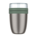 Thermal lunch box, dual compartment, 700ml, Mepal Ellipse 2.0 green colour