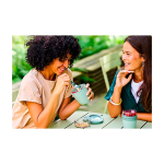 Mini lunch box, dual compartment, 420ml, Mepal Ellipse Mini navy-blue colour