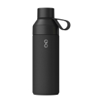 Bottle with modular lid system, 3 caps, 500ml, Ocean Bottle black colour