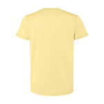 Men’s short sleeve jersey cotton T-shirt, 180 g/m2, Roly Corgi yellow colour